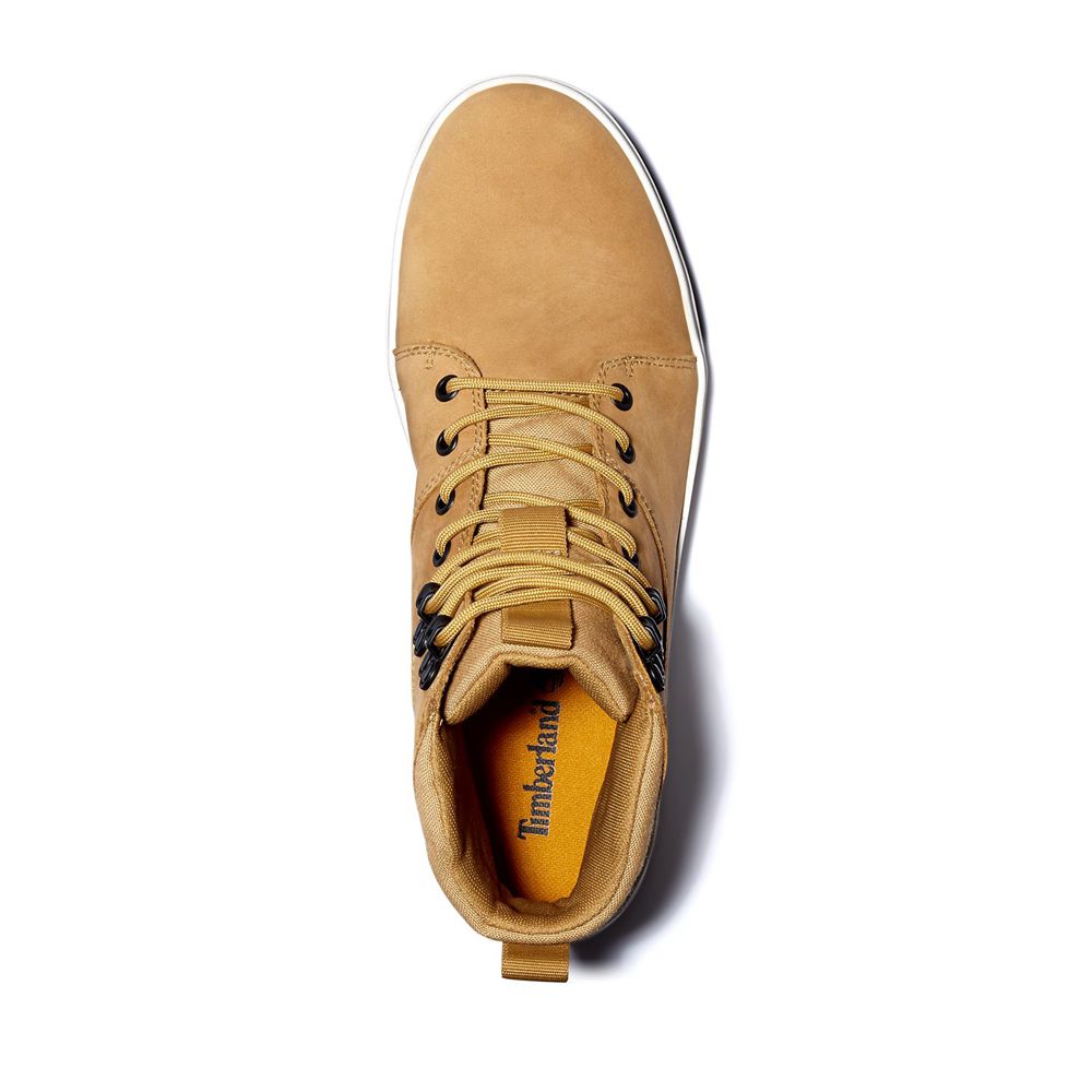 Botas de Seguridad Timberland Hombre Davis Square Marrones - Chile VIN-069182